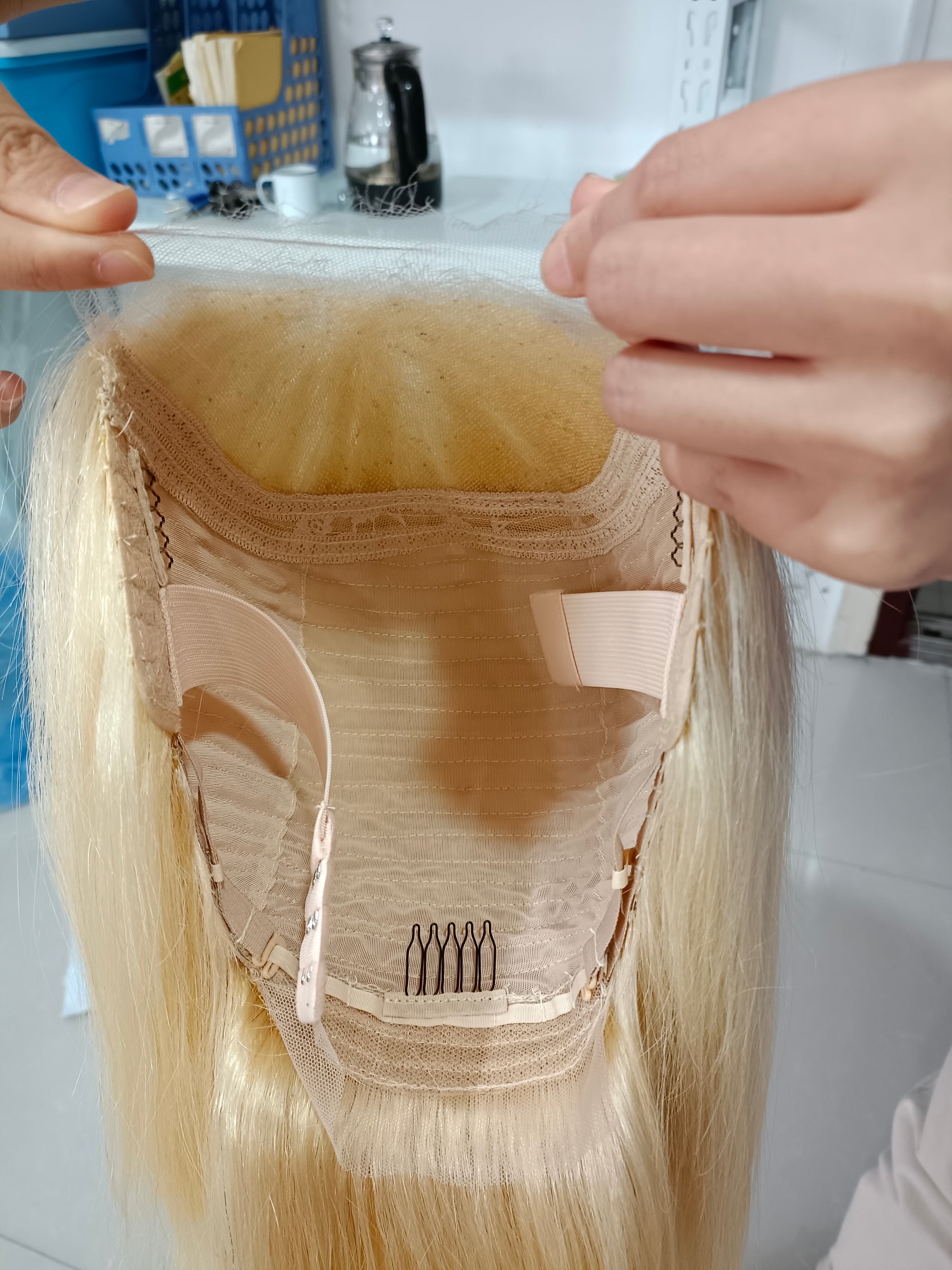 613 HD 5×5 closure wig
