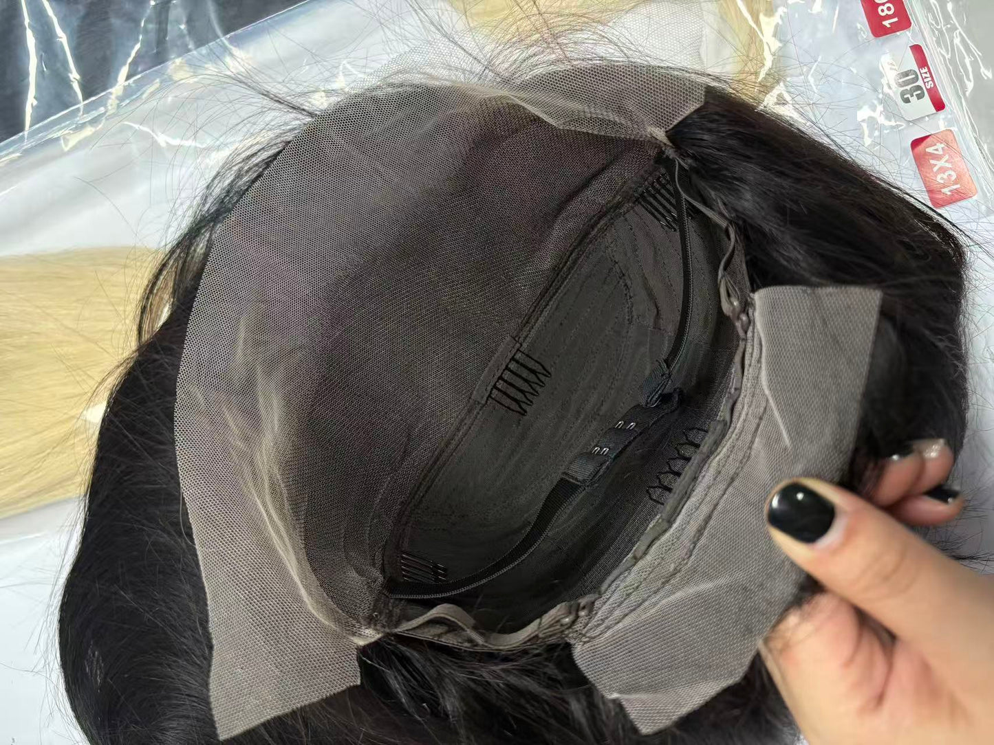 peruvian hair wig straight