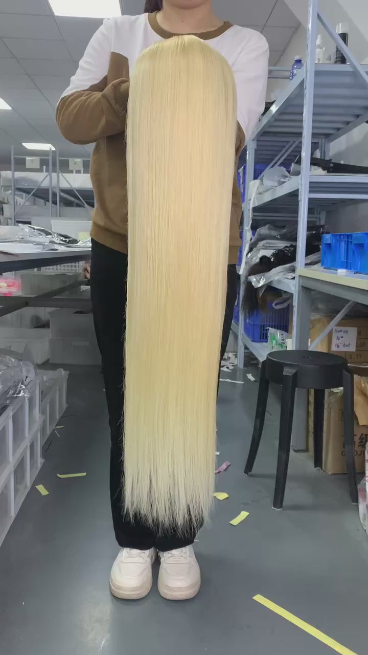 613 HD 5×5 closure wig