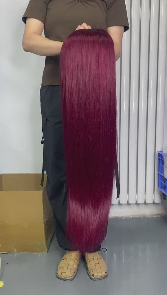 99J lace frontal wig straight