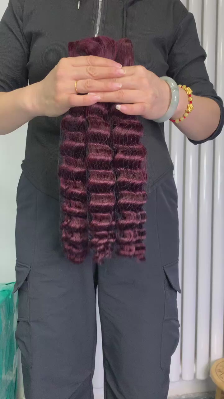 99J braiding hair deep wave