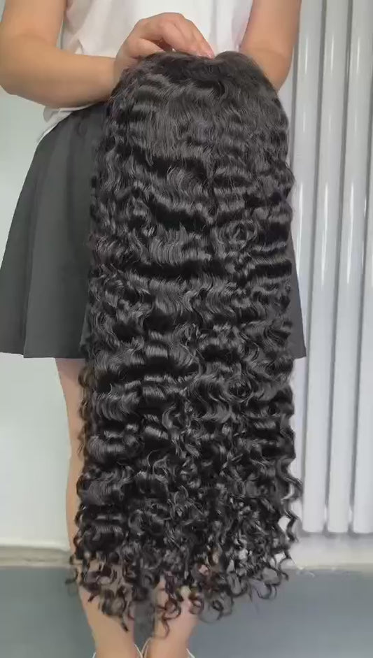 burmese curl closure wig