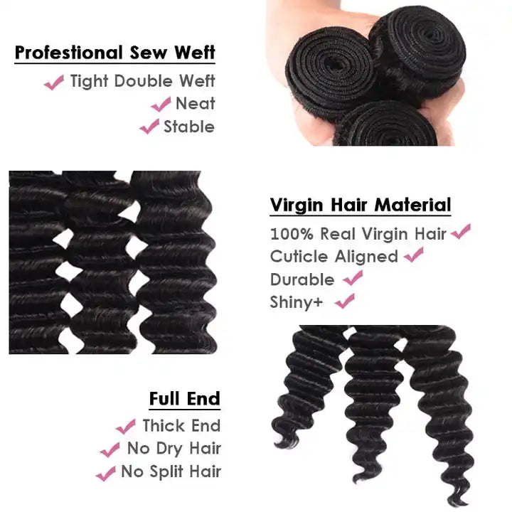 indian loose deep wave