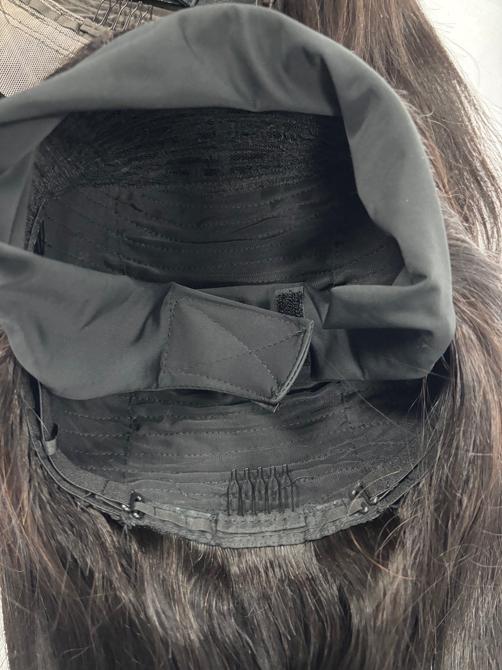 straight headband wig