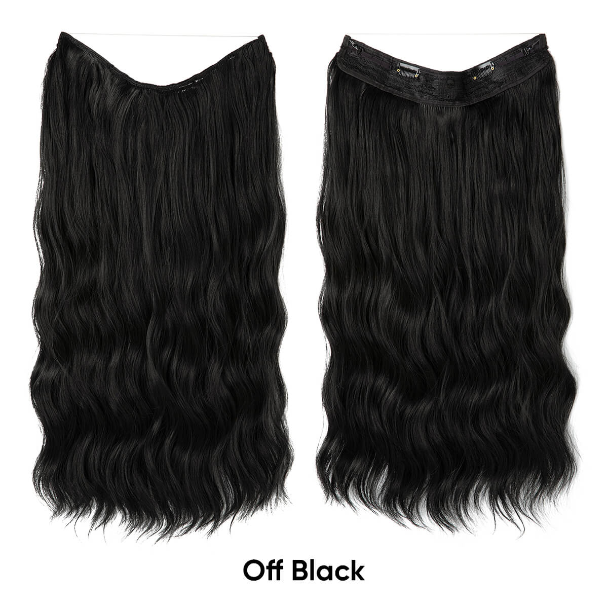 Cheap synthetic halo hair extensions wavy