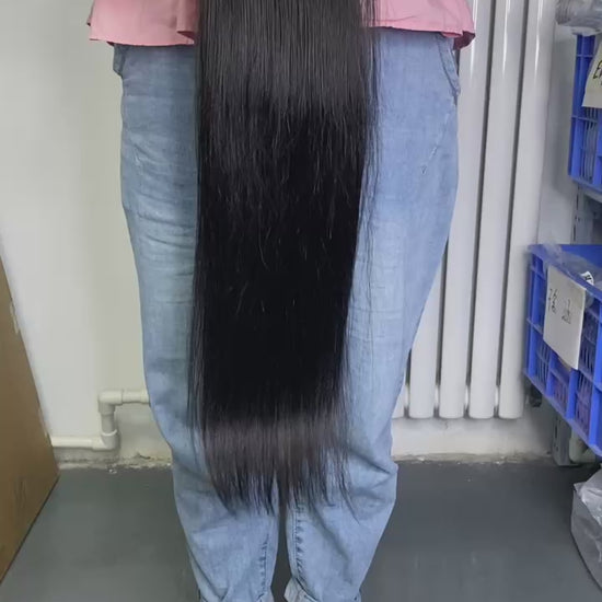 drawstring ponytail straight