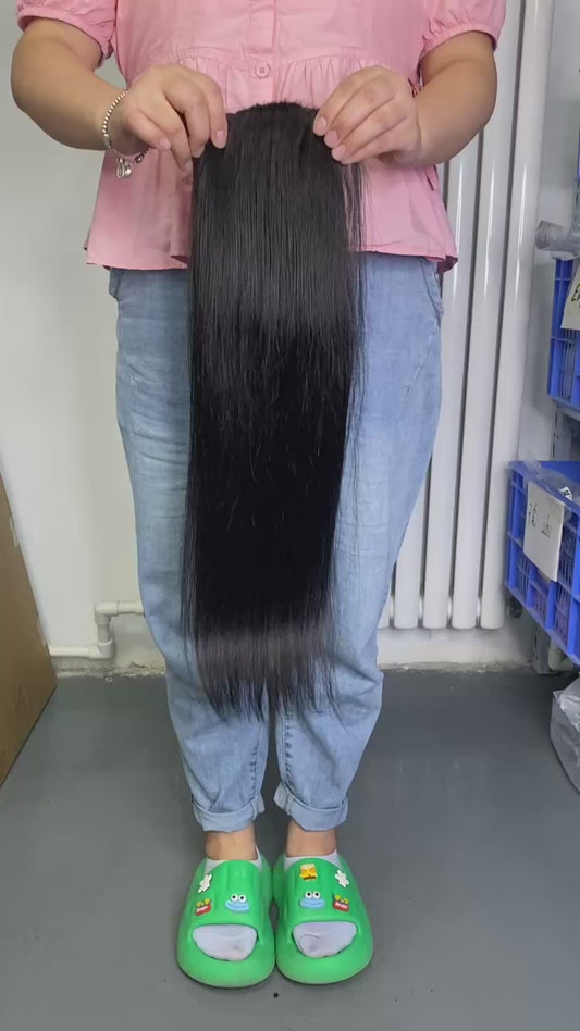 drawstring ponytail straight